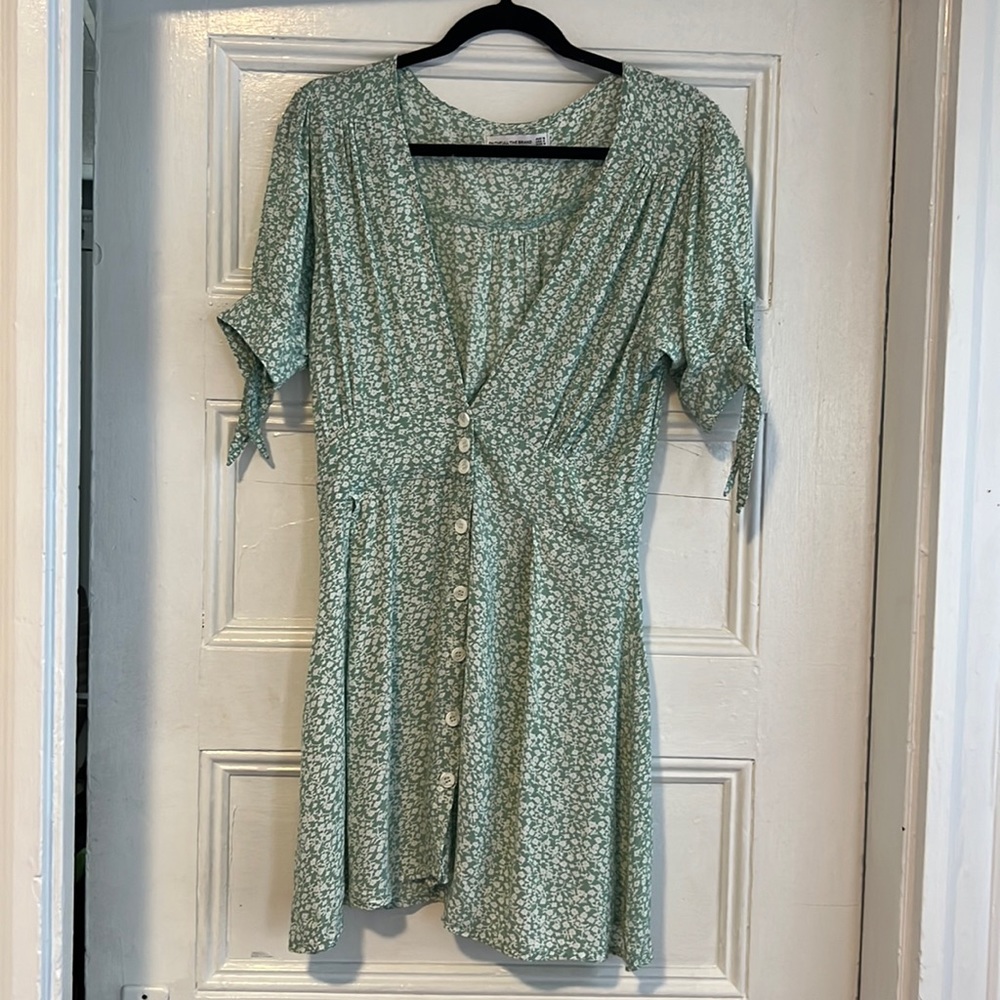 Faithfull the Brand tie sleeve minidress